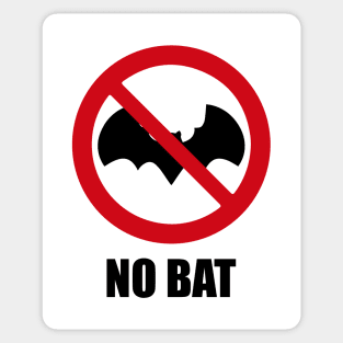 NO BAT - Anti series - Nasty smelly foods - 24B Sticker